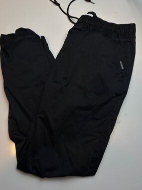 I LOVE UGLY Black jogger Pants sz L‎
